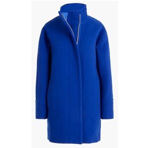 J. CREW MERCANTILE City Coat in Oxford Royal Size 2